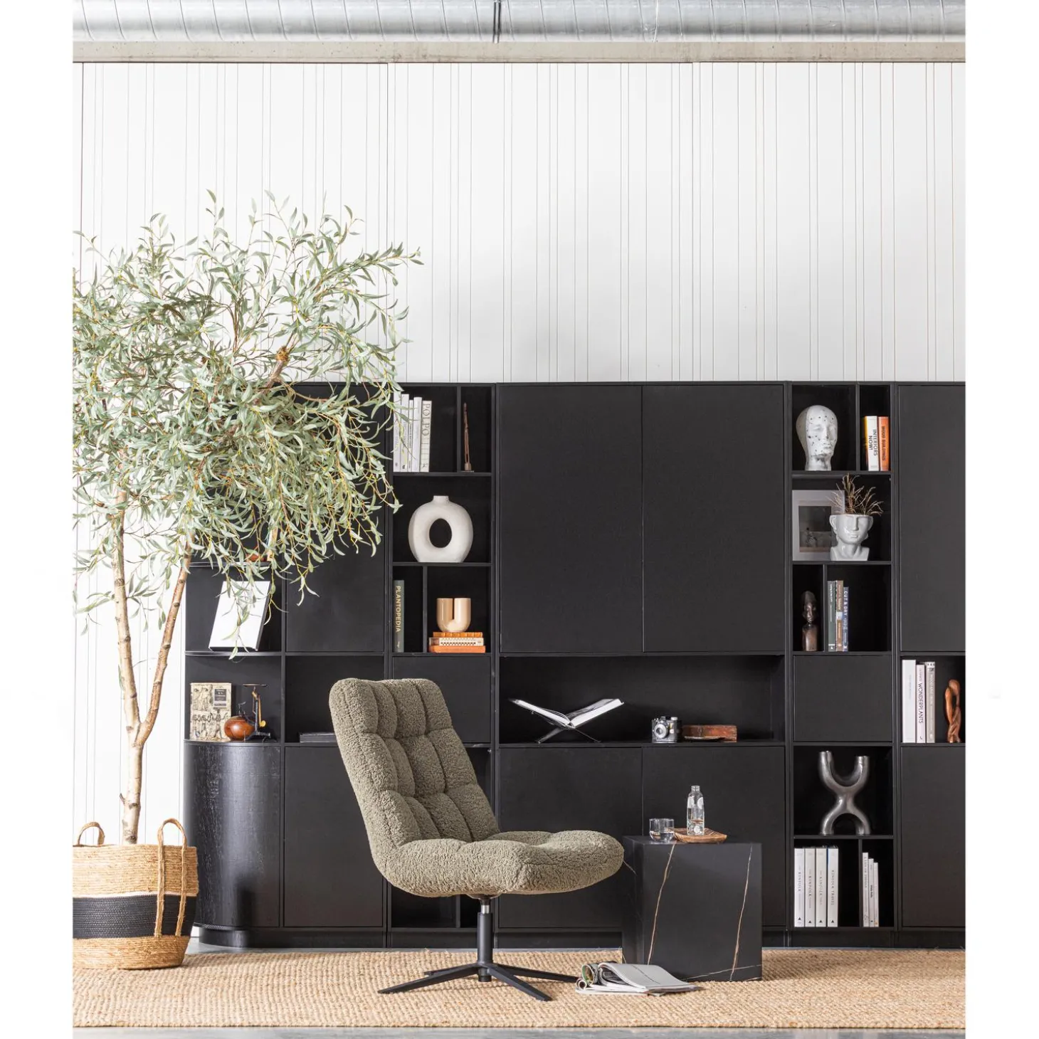 job-draaifauteuil-teddy-groen-KamacOxM-3.webp Outlet WOOOD Job Draaifauteuil Teddy Groen