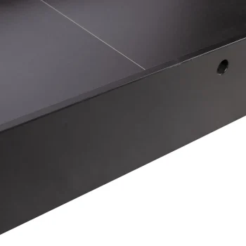 Outlet WOOOD Joep Bedlade Grenen Diepzwart