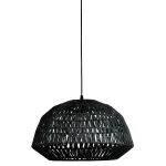 New WOOOD Kace Hanglamp Jute Zwart ø45 Cm