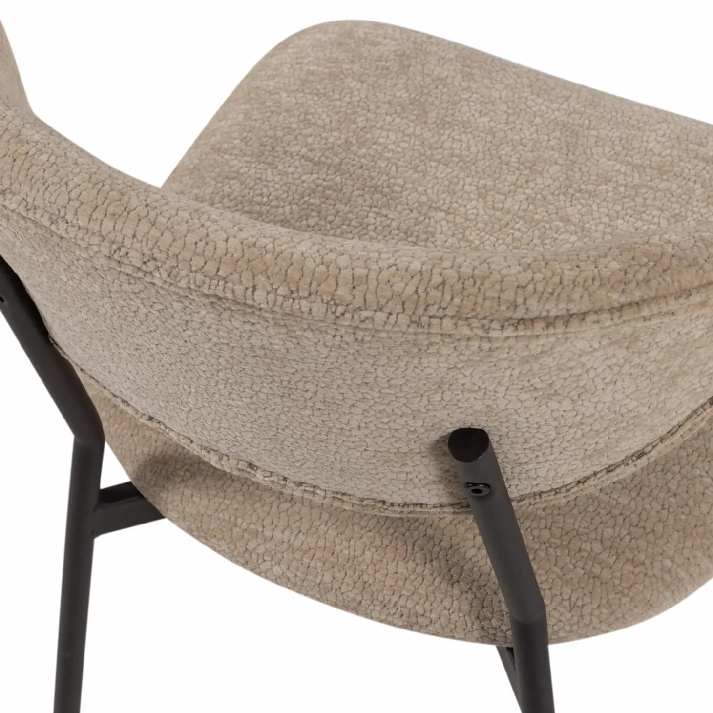 kjeld-eetkamerstoel-chenille-s-lqZZPRSK-5.webp Clearance WOOOD Kjeld Eetkamerstoel Chenille Structuur Naturel