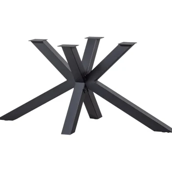 Sale WOOOD Kruisvorm Poot Metaal Zwart