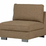 Fashion WOOOD Lazy 1-zits Element Bouclé Bruin