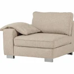 Fashion WOOOD Lazy 1-zits Element Met Arm Links Bouclé Naturel