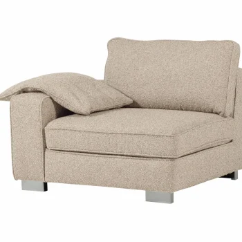 Fashion WOOOD Lazy 1-zits Element Met Arm Links Bouclé Naturel