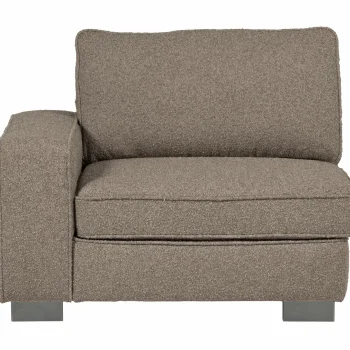 Fashion WOOOD Lazy 1-zits Element Met Arm Links Bouclé Zand