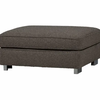 Hot WOOOD Lazy Hocker Bouclé Antraciet