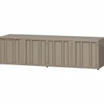 Outlet WOOOD Level Tv Meubel Metaal 44x160 Cm Zand