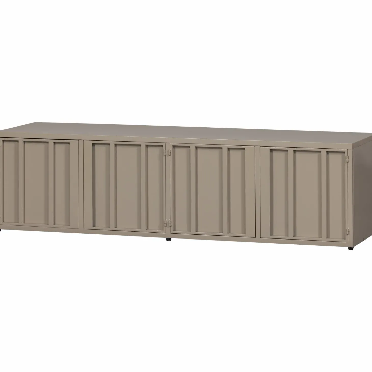 level-tv-meubel-metaal-zand-44-QmftQtox-0.webp Outlet WOOOD Level Tv Meubel Metaal 44x160 Cm Zand