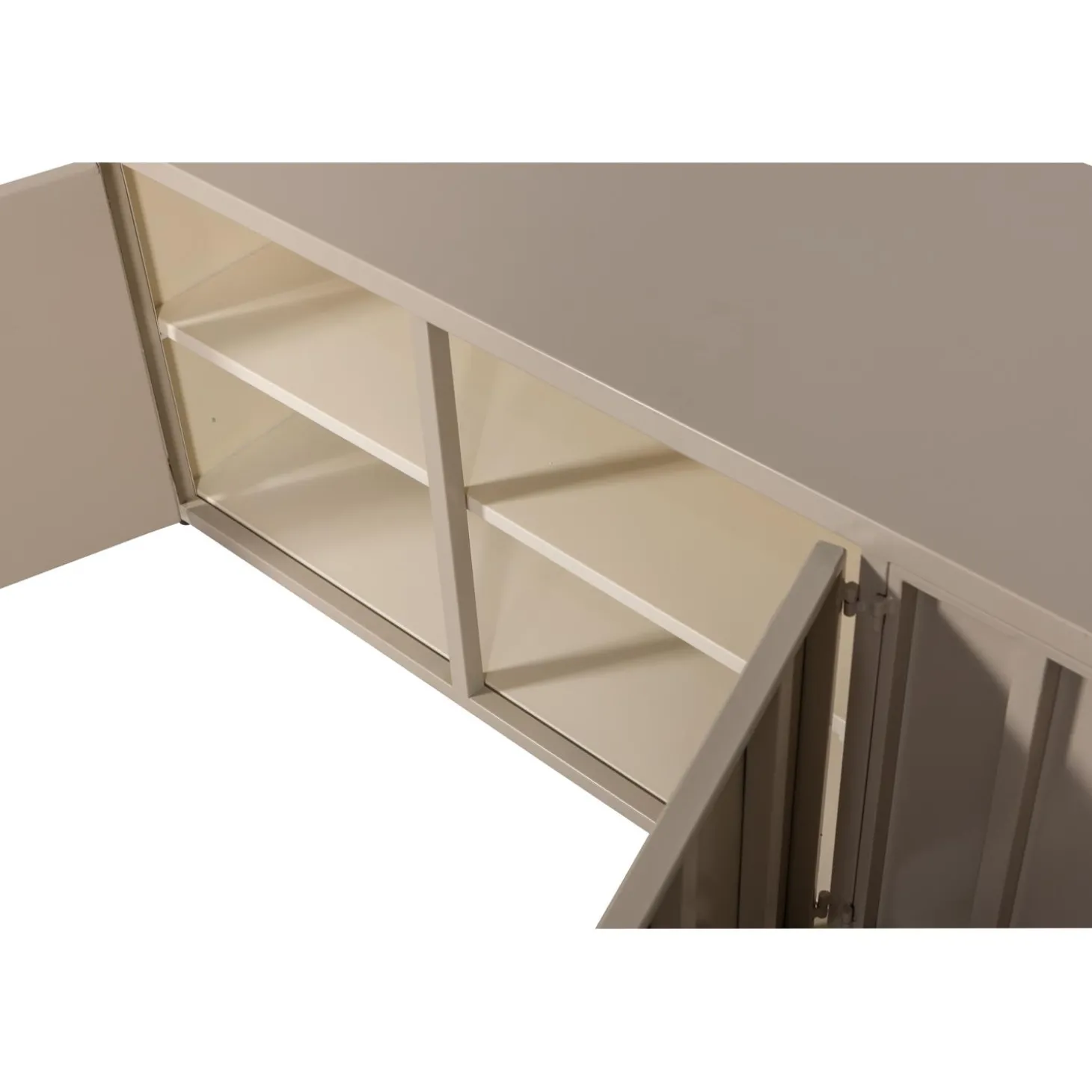 level-tv-meubel-metaal-zand-44-QmftQtox-6.webp Outlet WOOOD Level Tv Meubel Metaal 44x160 Cm Zand