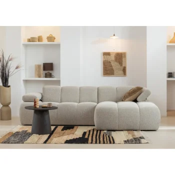 Clearance WOOOD Liberal Vloerkleed Naturel Melange 170x240 Cm