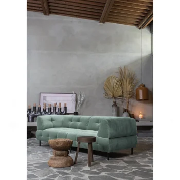 New WOOOD Lloyd 4-zits Bank Velvet Waterplant