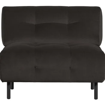 Best WOOOD Lloyd Fauteuil Velvet Cast Iron