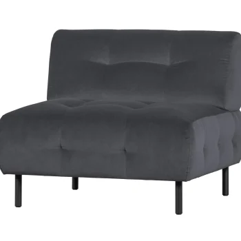 Clearance WOOOD Lloyd Fauteuil Velvet Wolk