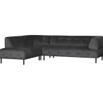 Hot WOOOD Lloyd Hoekbank Links Velvet Cast Iron