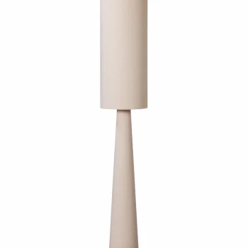 Best WOOOD Loft Vloerlamp XL Metaal/bouclé 187xø35 Cm Naturel