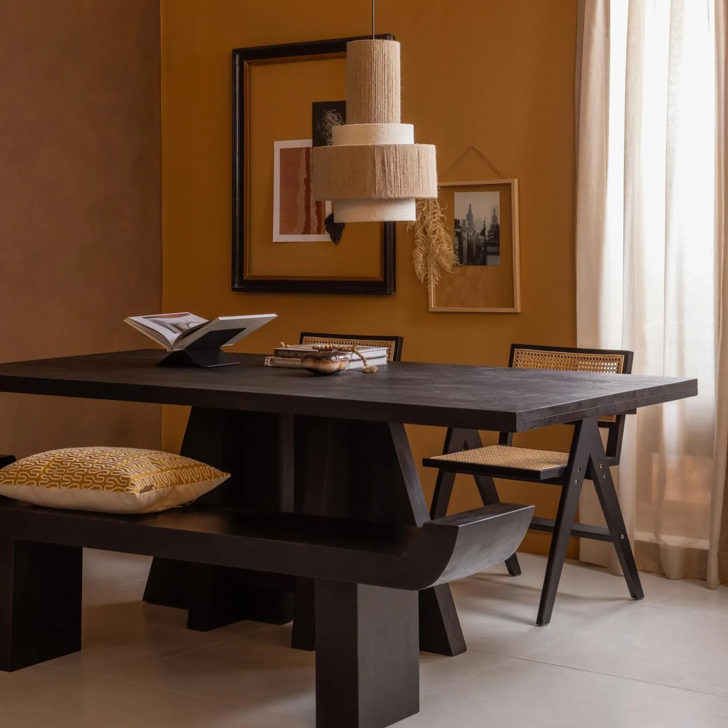 lox-bankje-met-opstaande-rande-tCeEirAt-2.webp Clearance WOOOD Lox Bankje Met Opstaande Randen Hout Zwart