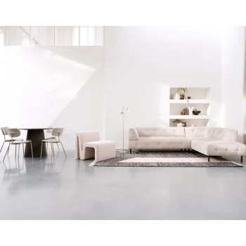 Best WOOOD Maan Eettafel Rond Mdf ø120 Cm Donkerbruin