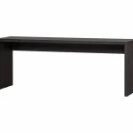 Outlet WOOOD Maan Sidetable MDF Donkerbruin