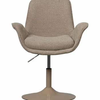 Fashion WOOOD Marten In Hoogte Verstelbare Eetkamerstoel Zand