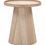 Hot WOOOD Maud Bijzettafel Conisch Hout Naturel 50xø45 Cm