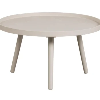Sale WOOOD Mesa Bijzettafel L Hout 34 X ø60 Zand