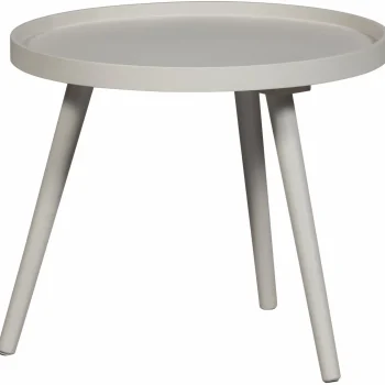 Sale WOOOD Mesa Bijzettafel M Hout 45xø45 Zand