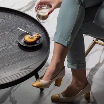 Sale WOOOD Mesa Bijzettafel XL Hout 39xø78 Zwart