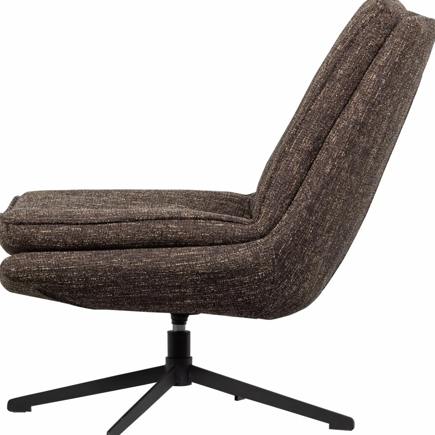 milaro-draaifauteuil-bruin-mel-jZqTPzvM-4.webp Sale WOOOD Milaro Draaifauteuil Melange Bruin