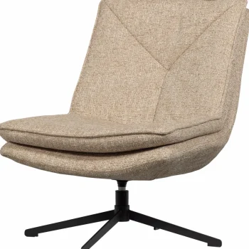 Discount WOOOD Milaro Draaifauteuil Melange Naturel