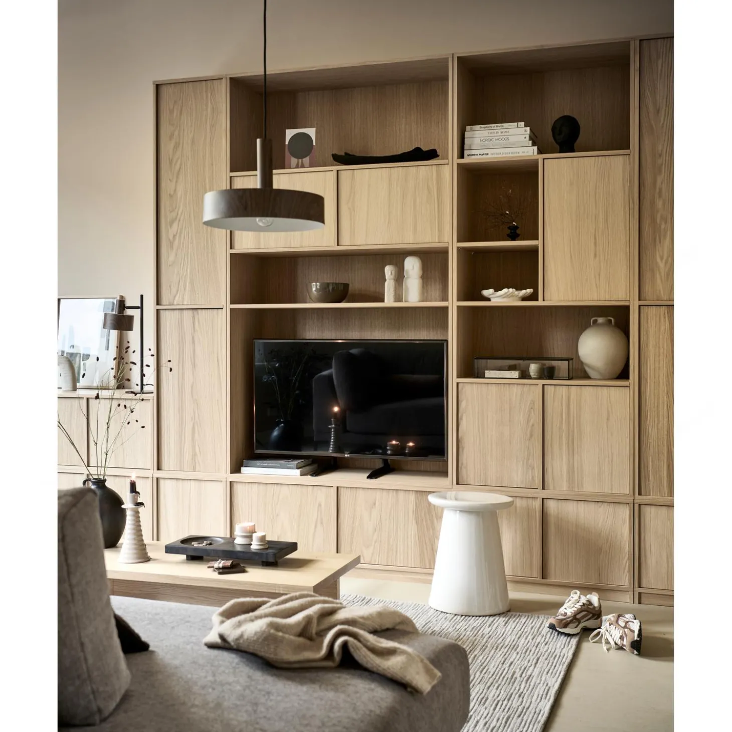 modulair-onderkast-77-cm-eiken-BfWlQkGi-3.webp Discount WOOOD Modulair Onderkast 77 Cm Eiken Naturel Mat