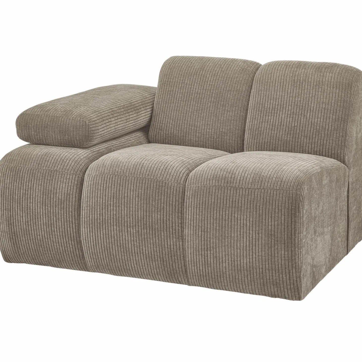 mojo-1-zits-element-arm-links-JwVAerCN-0.webp Sale WOOOD Mojo 1-zits Element Arm Links Ribstof Donkerzand