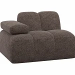 Discount WOOOD Mojo 1-zits Element Arm Links Wollig Bruin