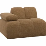 Hot WOOOD Mojo 1-zits Element Arm Links Wollig Honinggeel