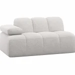 Online WOOOD Mojo 1,5-zits Element Arm Links Bouclé Ecru Melange