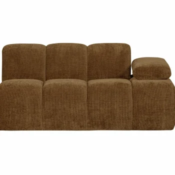 Clearance WOOOD Mojo 1,5-zits Element Arm Rechts Ribstof Honinggeel