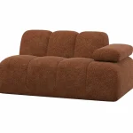 Outlet WOOOD Mojo 1,5-zits Element Arm Rechts Wollig Roestbruin