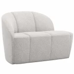 Hot WOOOD Mojo 2-zits Bankje Links Bouclé Ecru Melange