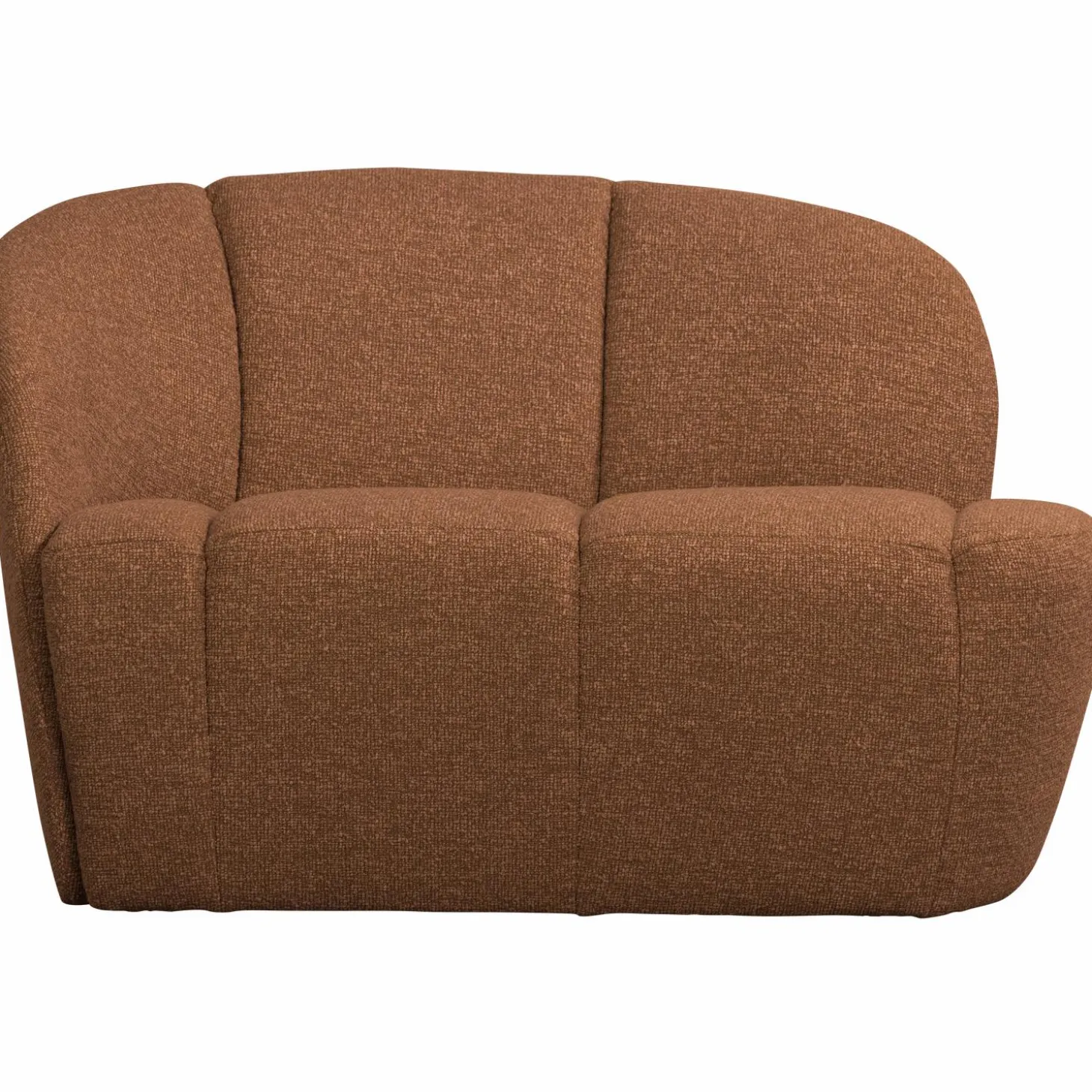 mojo-2-zits-bankje-links-boucl-uWrPVNWo-1.webp Hot WOOOD Mojo 2-zits Bankje Links Bouclé Roestbruin Melange