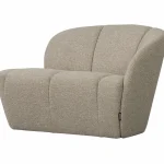 New WOOOD Mojo 2-zits Bankje Rechts Bouclé Beige Melange