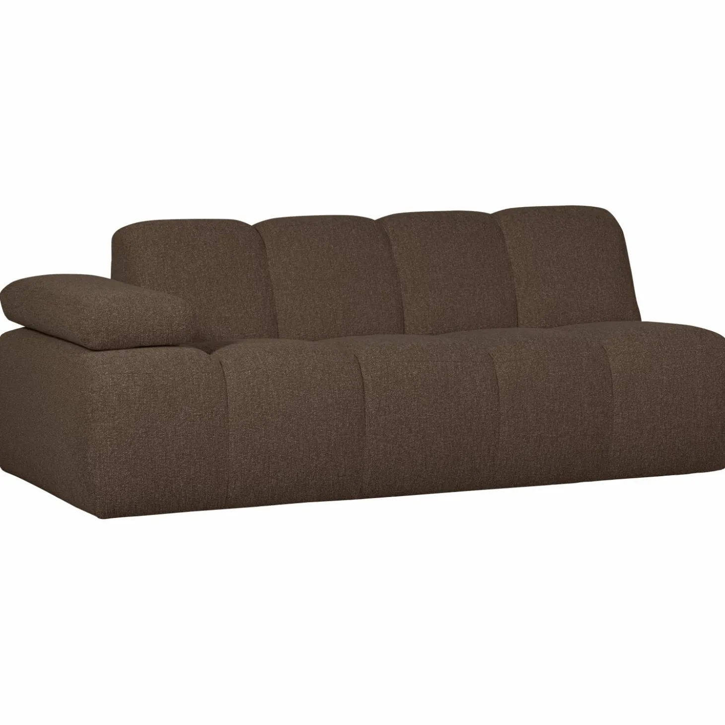 mojo-2-zits-element-arm-links-ZteAsRVo-3.webp Sale WOOOD Mojo 2-zits Element Arm Links Bouclé Bruin Melange