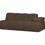 Discount WOOOD Mojo 2-zits Element Arm Rechts Bouclé Bruin Melange