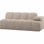 New WOOOD Mojo 2-zits Element Arm Rechts Wollig Donkerzand