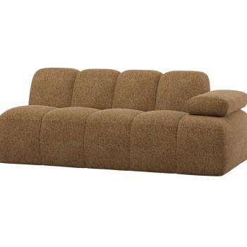 New WOOOD Mojo 2-zits Element Arm Rechts Wollig Honinggeel