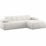 Outlet WOOOD Mojo Chaise Longue Bank Rechts Wollig Ecru