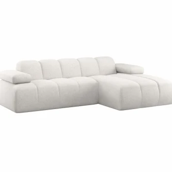 Outlet WOOOD Mojo Chaise Longue Bank Rechts Wollig Ecru
