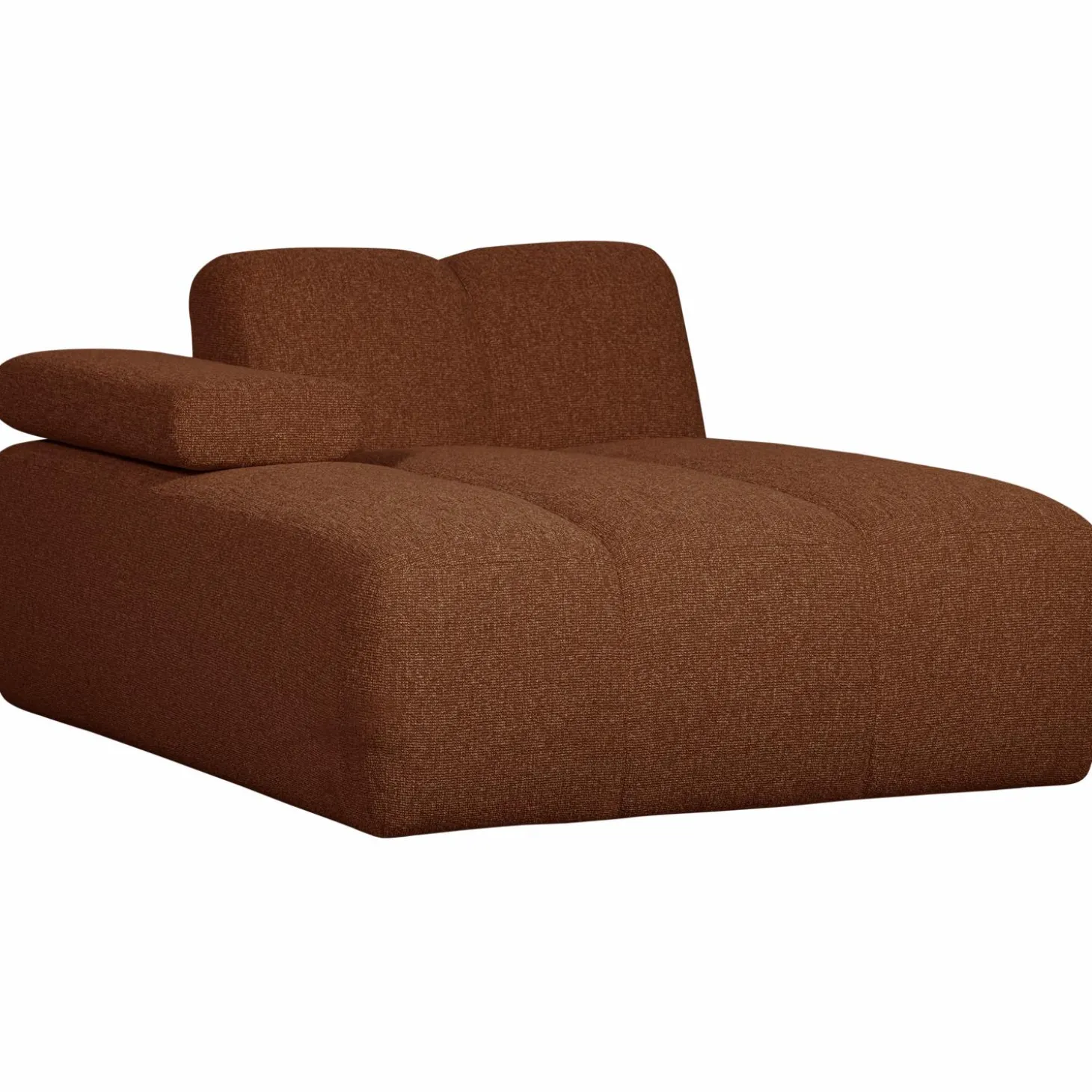 mojo-chaise-longue-element-lin-NHNDvhNI-3.webp Outlet WOOOD Mojo Chaise Longue Element Links Bouclé Roestbruin Melange