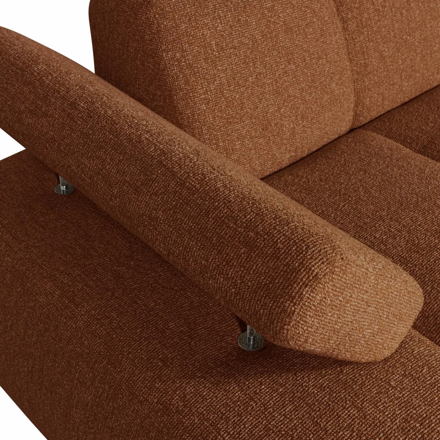 mojo-chaise-longue-element-lin-NHNDvhNI-6.webp Outlet WOOOD Mojo Chaise Longue Element Links Bouclé Roestbruin Melange