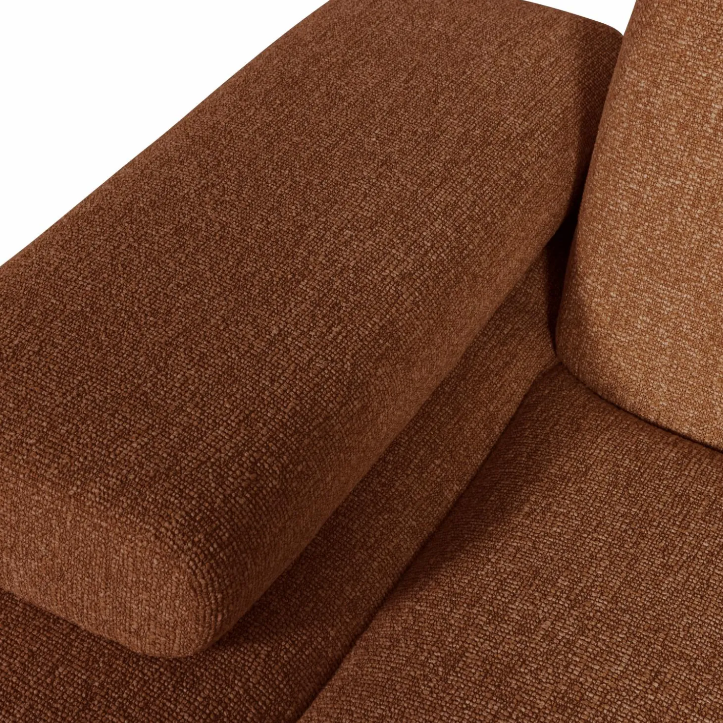 mojo-chaise-longue-element-lin-NHNDvhNI-7.webp Outlet WOOOD Mojo Chaise Longue Element Links Bouclé Roestbruin Melange