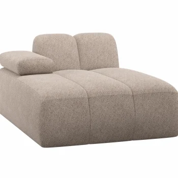 Discount WOOOD Mojo Chaise Longue Element Links Wollig Donkerzand