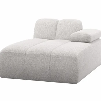 Fashion WOOOD Mojo Chaise Longue Element Rechts Bouclé Ecru Melange